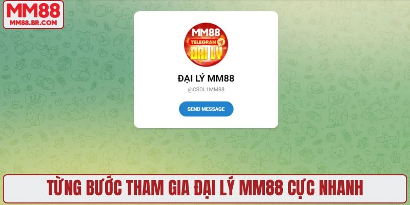 Từng bước tham gia đại lý MM88 cực nhanh